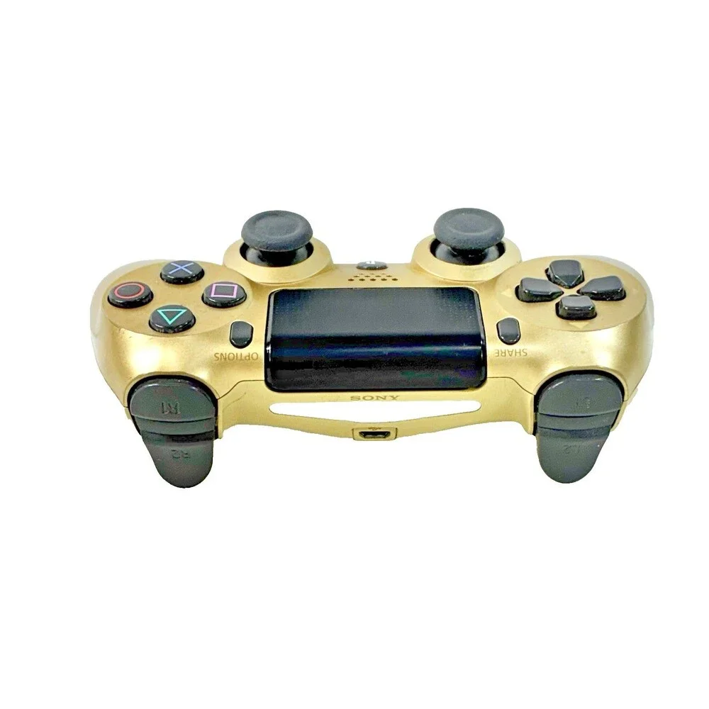 Official Sony PlayStation 4 CUH-ZCT2U Replacement Gold Controller Tested